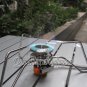 BO-TOOL22 Portable and Foldable Outdoor Camping Steel Stove with Carrying Case Great for Hiking