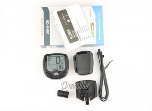 BO-BIKE04   Sunding SD-548C Multifunction Wireless Bicycle stopwatch Odometer Speedometer waterproof