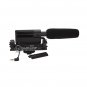 AS-JGQM57 Stereo Shotgun Microphone for CANON NIKON PENTAX OLYMPUS PANASONIC D-SLR Video Camera DV