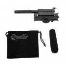 AS-JGQM57 Stereo Shotgun Microphone for CANON NIKON PENTAX OLYMPUS PANASONIC D-SLR Video Camera DV