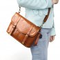 AS-PUBB12-CL Koolertron Waterproof Vintage PU leather DSLR SLR Camera bag