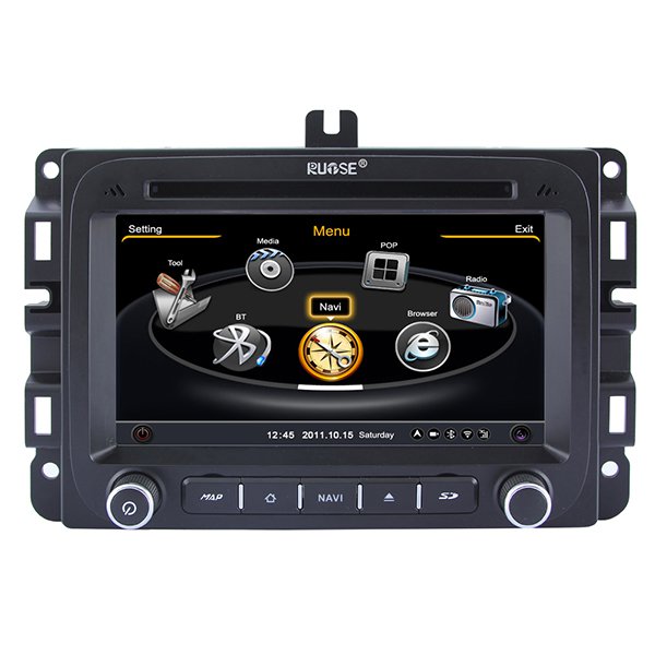 QL-RAM786 Car Stereo GPS Navi Radio Headunit DVD for Dodge Ram 1500