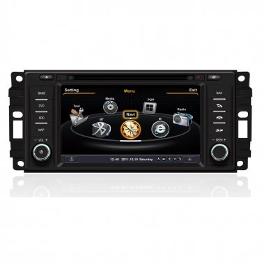 QL-JEP702 Dual Core Radio Stereo for Chrysler Sebring Jeep Dodge DVD GPS SatNav Headunit