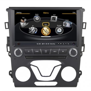 QL-MDO777 9" HD Dual Core Auto DVD GPS Navigation Radio Stereo For Ford Mondeo Fusion 2014