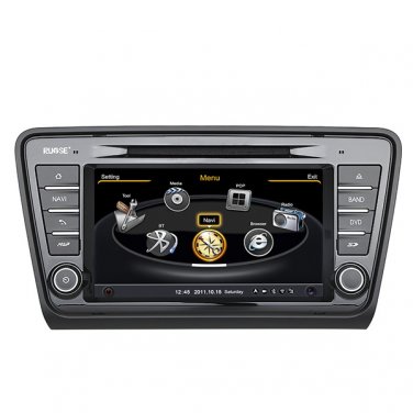 QL-SKD779 Dual Core Auto Stereo for Skoda Octavia Rapid 2013-2014 GPS NaviHeadunit Radio