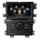 QL-FEG725 Auto Central Multimedia DVD GPS Navigation Stereo Headunit For 2013 Ford Edge