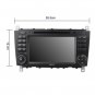QL-BNZ893 3G WIFI DVD GPS SAT Navi Radio for Mercedes Benz C-Class W203/CLK W209