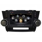 QL-HLD745 Navi Car Radio DVD GPS navigation 3G/WIFI for Toyota Highlander KLUGER 2008-2012