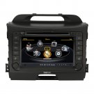 QL-SPT784 Car Stereo for Kia Sportage GPS Navigation Headunit DVD Player Bluetooth 3G WI