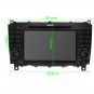 QL-BNZ612 Auto DVD GPS Navigation Radio Bluetooth For MERCEDES BENZ CLK W209 CLS W219