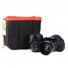 HE-XJND44-RD Shockproof Padded Foldable Camera Bag Insert Protective Case for SONY Canon Fuji
