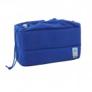 HE-XJND15-BL Shockproof DSLR SLR Camera Bag Partition Padded Insert Protection Case Blue New