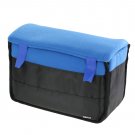 HE-XJND41-BL Shockproof PadFoldable DSLR SLR Camera Bag Inlay Insert For Sony Canon Nikon
