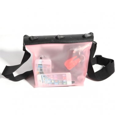 HE-QSYB09-PK Tteoobl Underwater 20M Waterproof Camera bag case Pouch Waist Packs for Things
