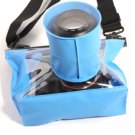 HE-DFFS05-LBL 20M Underwater Waterproof Case DSLR SLR For Canon 6D 600D 650D Nikon D7100 D600