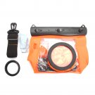 HE-DFFS01-MOR 20M Underwater Waterproof Case DSLR SLR For Canon 550D 5D2 7D 60D Nikon D700