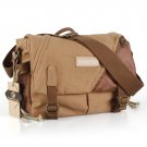 HV-DFXJ26 Koolertron Canvas DSLR Large Camera Bag Messenger Shoulder Bag for Canon Nikon