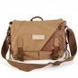 HV-DFXJ26 Koolertron Canvas DSLR Large Camera Bag Messenger Shoulder Bag for Canon Nikon
