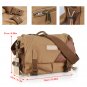 HV-DFXJ26 Koolertron Canvas DSLR Large Camera Bag Messenger Shoulder Bag for Canon Nikon