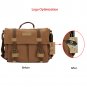 FB-FBXJ02 Koolertron Canvas DSLR Large Camera Bag Messenger Shoulder Bag for Canon Nikon