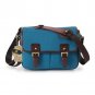 AS-WFPU85-BL Koolertron PU Leather DSLR Camera Bag Messenger Shoulder Bag for Canon Nikon