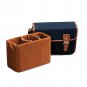 AS-WFPU85-BK Koolertron PU Leather DSLR Camera Bag Messenger Shoulder Bag for Canon Nikon