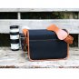 AS-WFPU85-BK Koolertron PU Leather DSLR Camera Bag Messenger Shoulder Bag for Canon Nikon