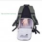 AS-NLBB04-GN KAMLUI Women Canvas Camera Backpack For SLR DSLR Canon 60D 70D 100D Nikon D90