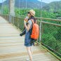 AS-NLBB04-OR KAMLUI Women Canvas Camera Backpack For SLR DSLR Canon 60D 70D 100D Nikon D90