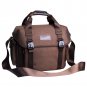 AS-KLFB02-CF Koolertron Nylon SLR DSLR Camera Bag Messenger Shoulder Bag for Canon Nikon Sony