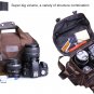 AS-KLFB02-CF Koolertron Nylon SLR DSLR Camera Bag Messenger Shoulder Bag for Canon Nikon Sony