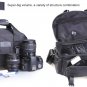 AS-KLFB02-BK Koolertron Nylon SLR DSLR Camera Bag Messenger Shoulder Bag for Canon Nikon Sony