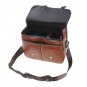 AS-WFFB90-BN Koolertron Waterproof PU Leather Women's Messenger Shouder Bag+Camera Insert