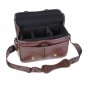 AS-WFFB90-CF Koolertron Waterproof PU Leather Women's Messenger Shouder Bag+Camera Insert
