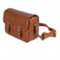 AS-WFFB90-CL Koolertron Waterproof PU Leather Women's Messenger Shouder Bag+Camera Insert