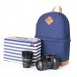 AS-NLBB06-BL Koolertron Women Canvas Camera Backpack For SLR DSLR Canon 60D 70D 100D Nikon D90