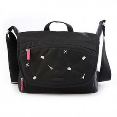 AS-NLBB02-BK KAMLUI Waterproof Women Camera Shoulder Messenger Carry Bag For Canon Nikon