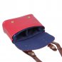 AS-PUBB05-RD Koolertron Waterproof Vintage PU leather Women Messenger Bag DSLR Camera Bag