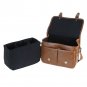 AS-WFPU80-CL Koolertron Waterproof Vintage PU Leather Messenger &Shoulder Bag+Camera Insert