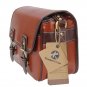 AS-WFPU80-BN Koolertron Waterproof Vintage PU Leather Messenger &Shoulder Bag+Camera Insert
