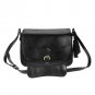 AS-PUBB04-BK Koolertron PU Leather Small Dslr Camera Bag Shoulder Messenger Bag for Canon Nikon
