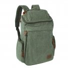 AB-FBBA78-GN Retro Vintage Travel Canvas Backpack Sports Rucksack Satchel Notebook SchoolBag