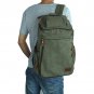 AB-FBBA78-GN Retro Vintage Travel Canvas Backpack Sports Rucksack Satchel Notebook SchoolBag