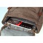 AB-FBBA78-CF Retro Vintage Travel Canvas Backpack Sports Rucksack Satchel Notebook SchoolBag