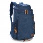AB-FBBA78-BL Retro Vintage Travel Canvas Backpack Sports Rucksack Satchel Notebook SchoolBag