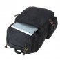 AB-FBBA78-BK Retro Vintage Travel Canvas Backpack Sports Rucksack Satchel Notebook SchoolBag