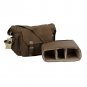 AS-KSFB34-BN Koolertron Vintage Canvas DSLR Shoulder Messenger Camera Bag for Canon 600D 9D