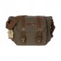 AS-KSFB34-GN Koolertron Vintage Canvas DSLR Shoulder Messenger Camera Bag for Canon 600D 9D