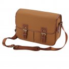 AS-WFFB89-YE Koolertron Vintage Canvas DSLR Camera Bag Shoulder Messenger Bag Fit DSLR with 3 lenses