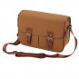 AS-WFFB89-YE Koolertron Vintage Canvas DSLR Camera Bag Shoulder Messenger Bag Fit DSLR with 3 lenses